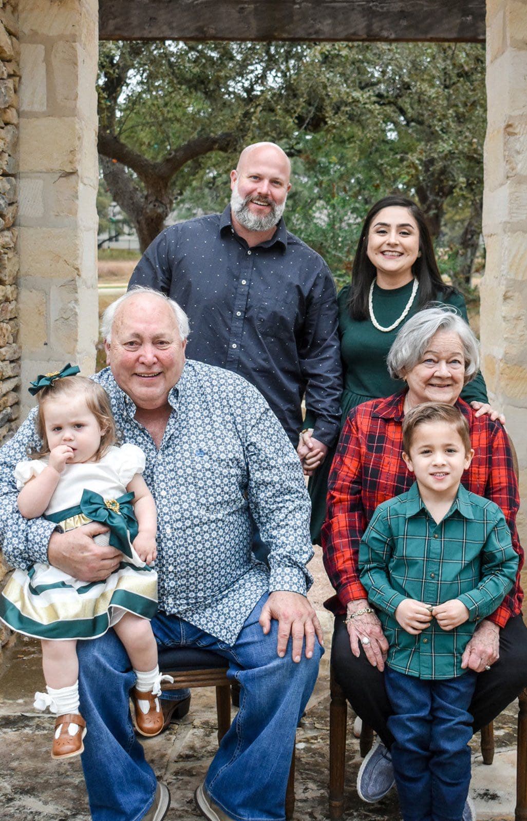 The Franek family, owners of Texas Traditions Grill & Bar