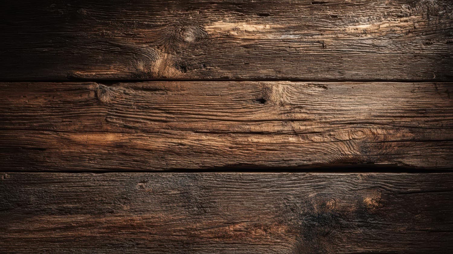 Weathered dark wood plank texture